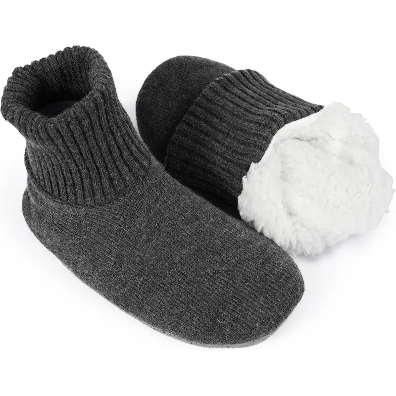 2 Pairs Comfy Grip Slipper Socks – Warm and Secure Indoor Comfort