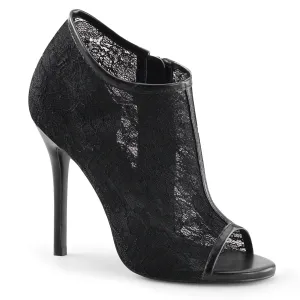 AMUSE-56 Fabulicious 5" Amuse Black Sexy Shoes (High Heels)