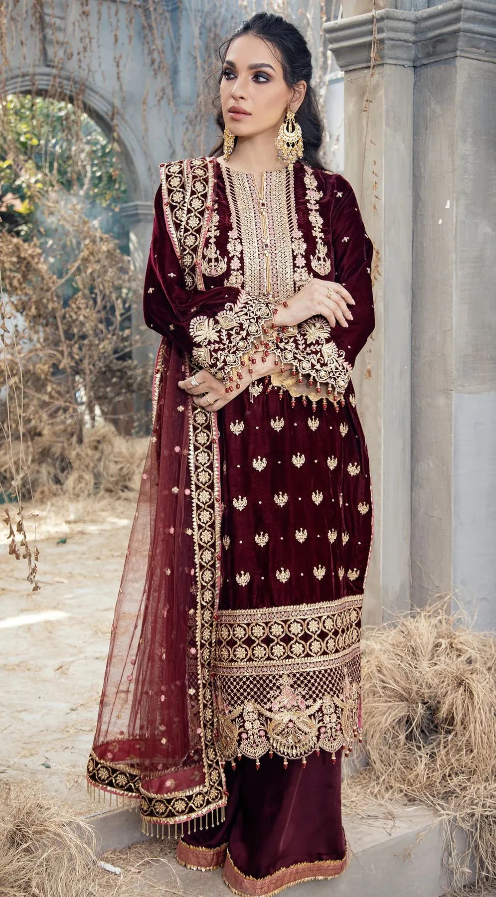 ANAYA READY TO WEAR VELVET DRESS 04