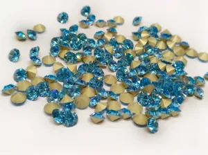 Aquamarine Chaton Rhinestones
