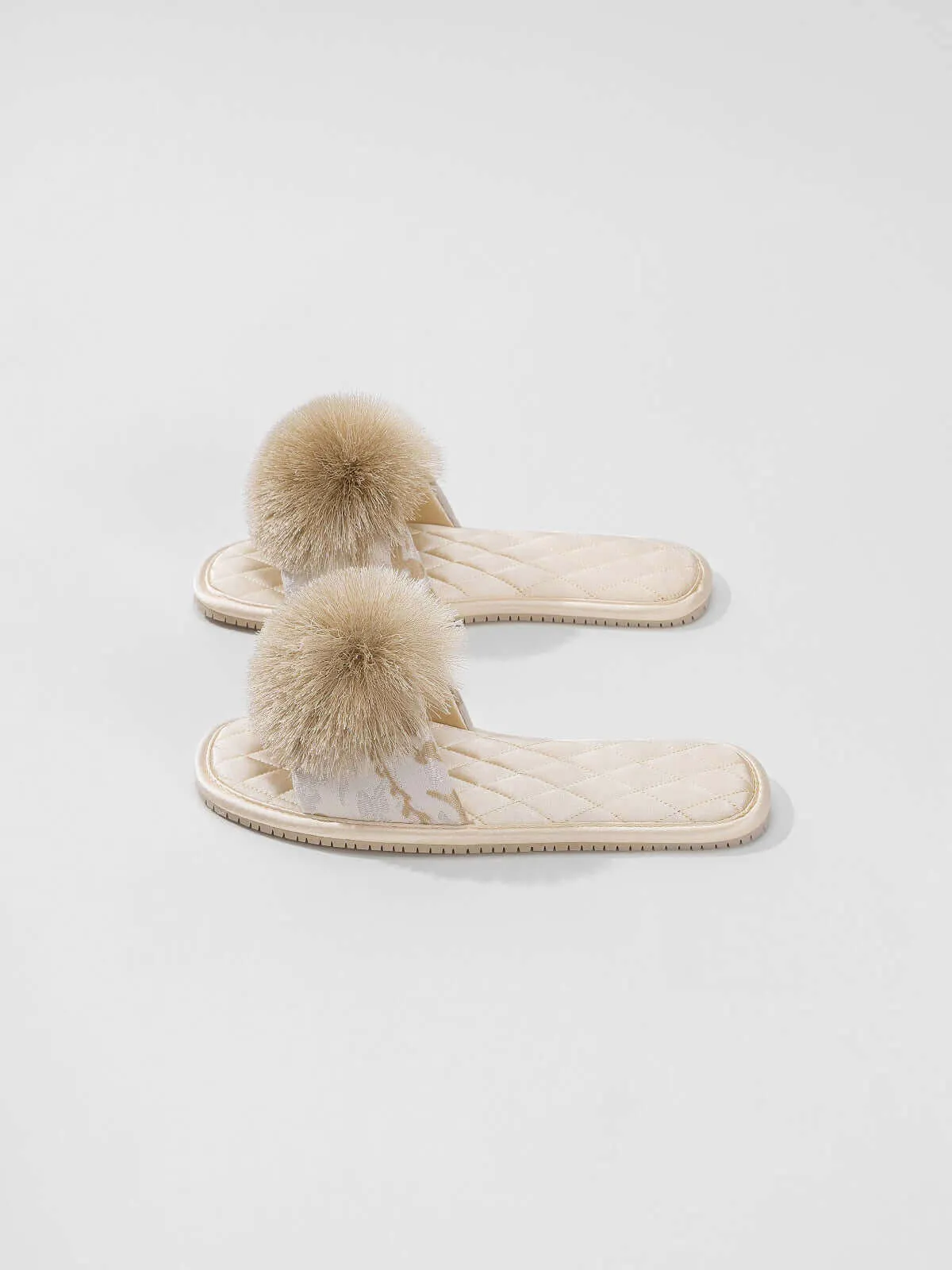 Asian-inspired Embroidered Slippers