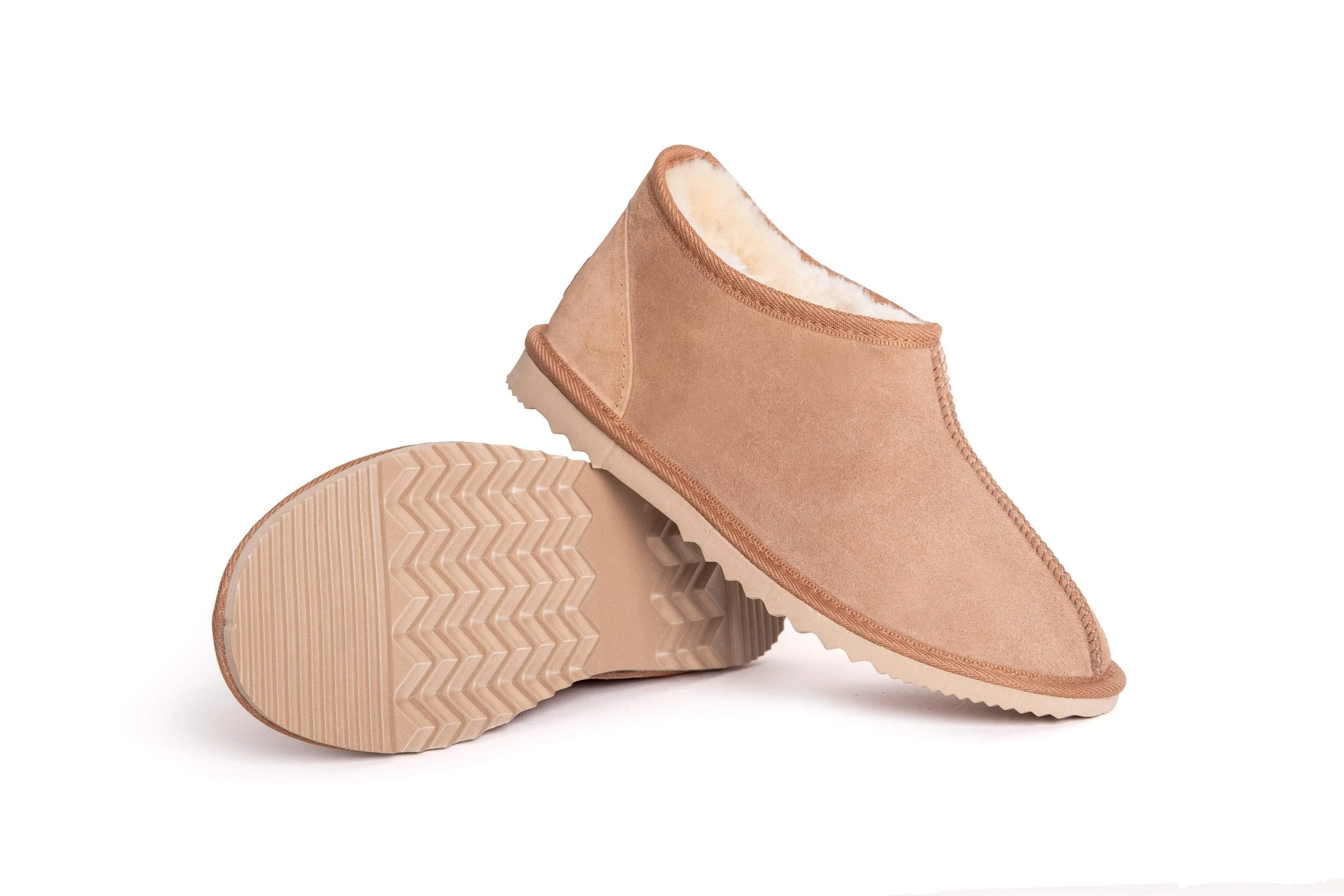 Australian Shepherd® Australian Made Men UGG Slippers Double-face Sheepskin