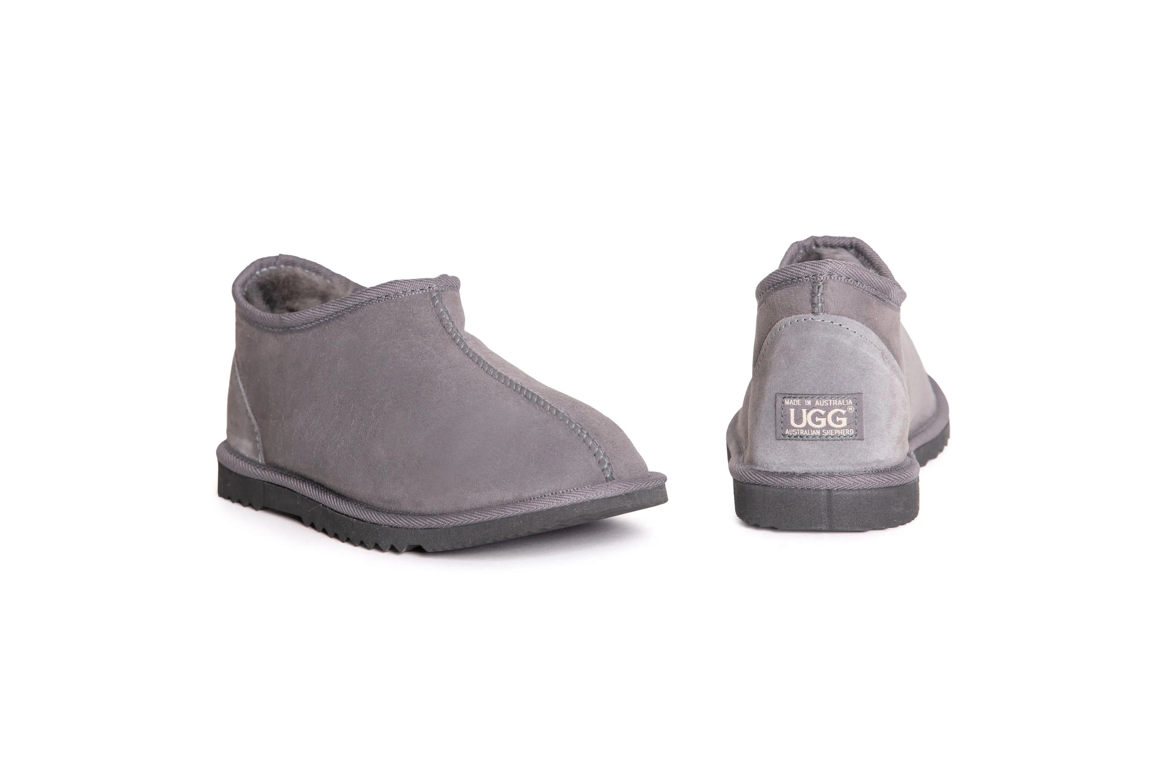 Australian Shepherd® Australian Made Men UGG Slippers Double-face Sheepskin