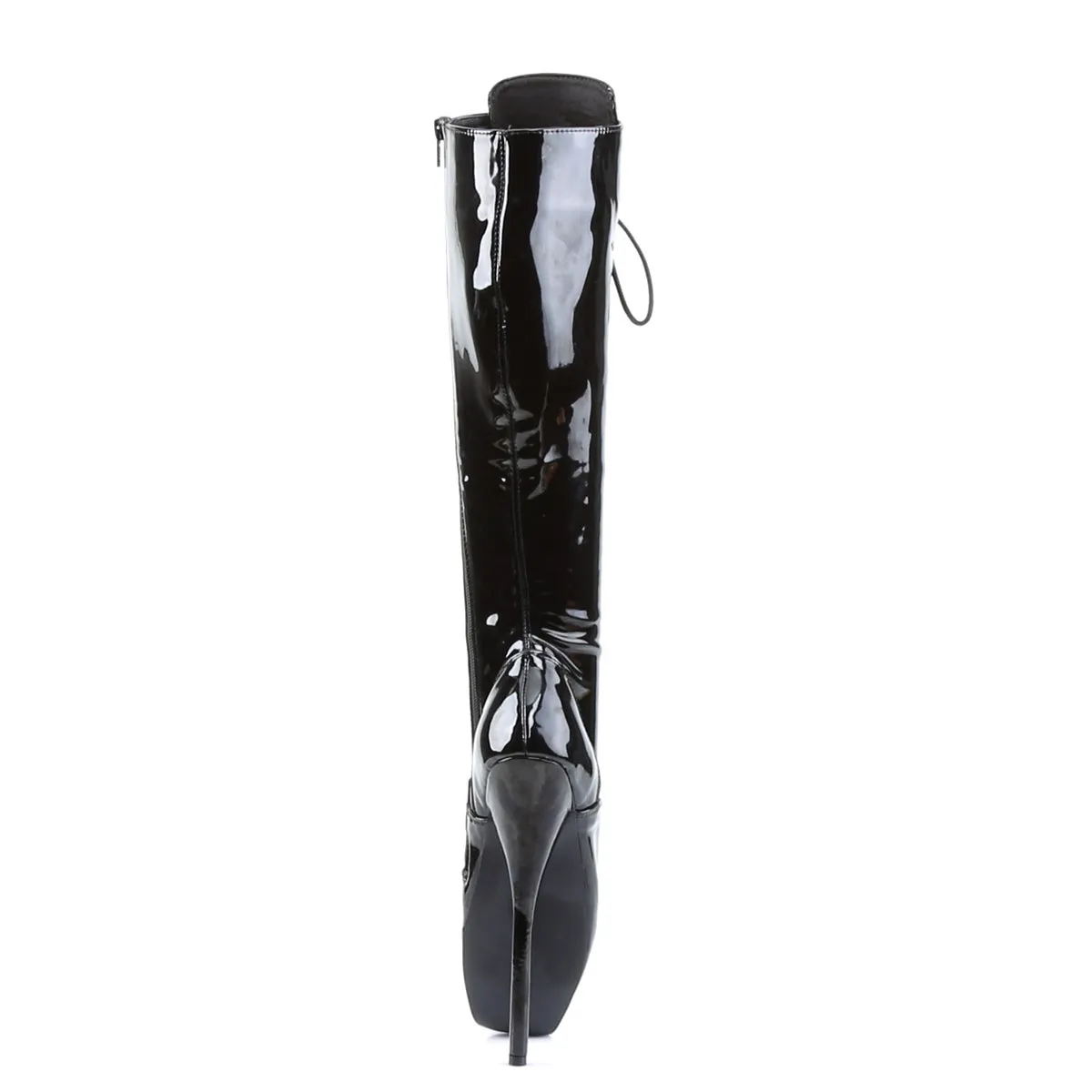 BALLET-2020 Devious Ballet Black Patent Sexy Single Soles (High Heels)