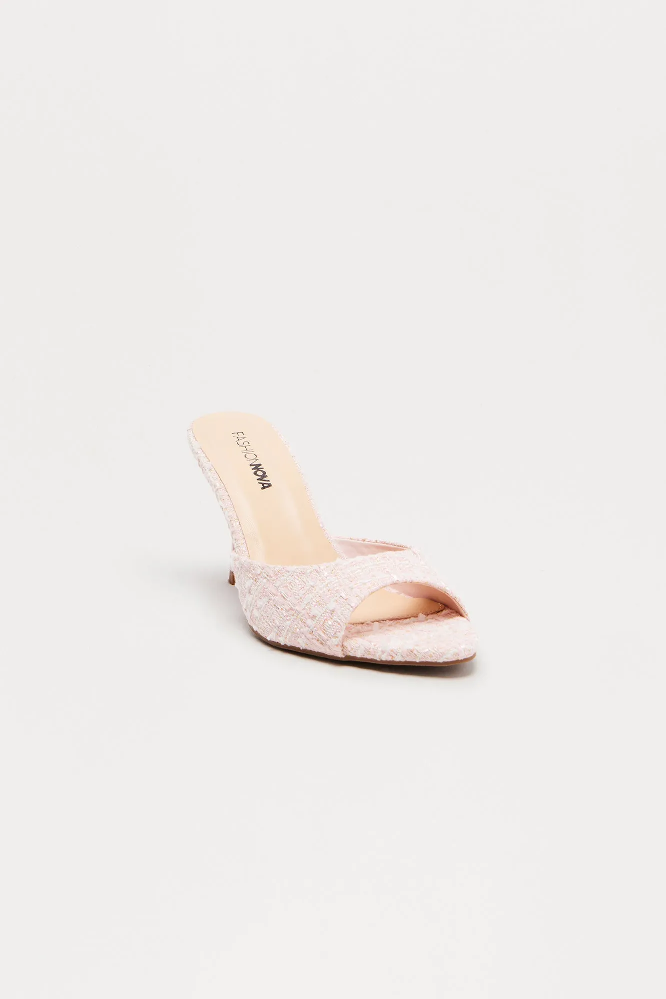 Becky Tweed Mules - Pink