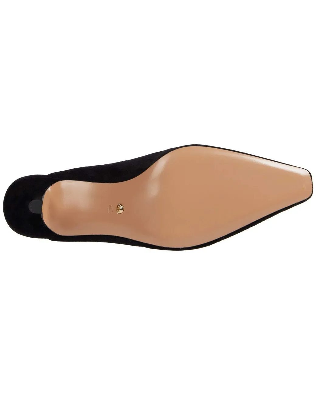 Brandy Black Suede Pelle Moda Mule Pumps