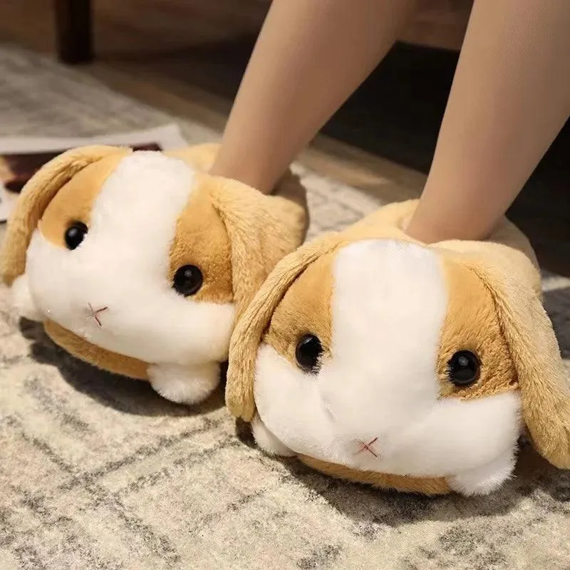 Bunny Themed Cozy Slippers – Plush Comfort for Your Feet