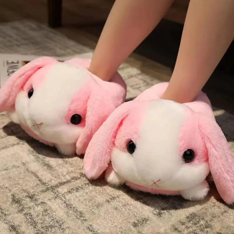 Bunny Themed Cozy Slippers – Plush Comfort for Your Feet