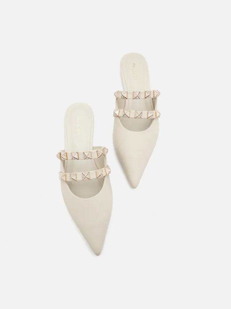 Caterina Studded Mules
