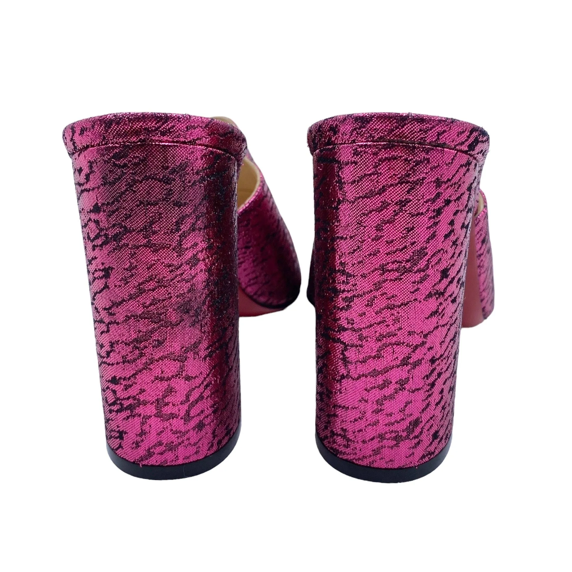 CHRISTIAN LOUBOUTIN LAME MULES EU 39/ UK 6
