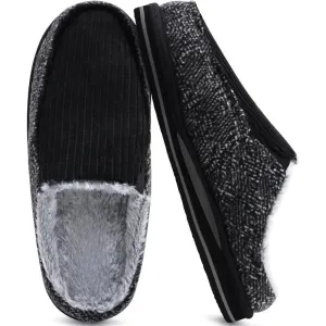 Corduroy Warm Orthopedic Slippers – Cozy Support for Indoor Comfort