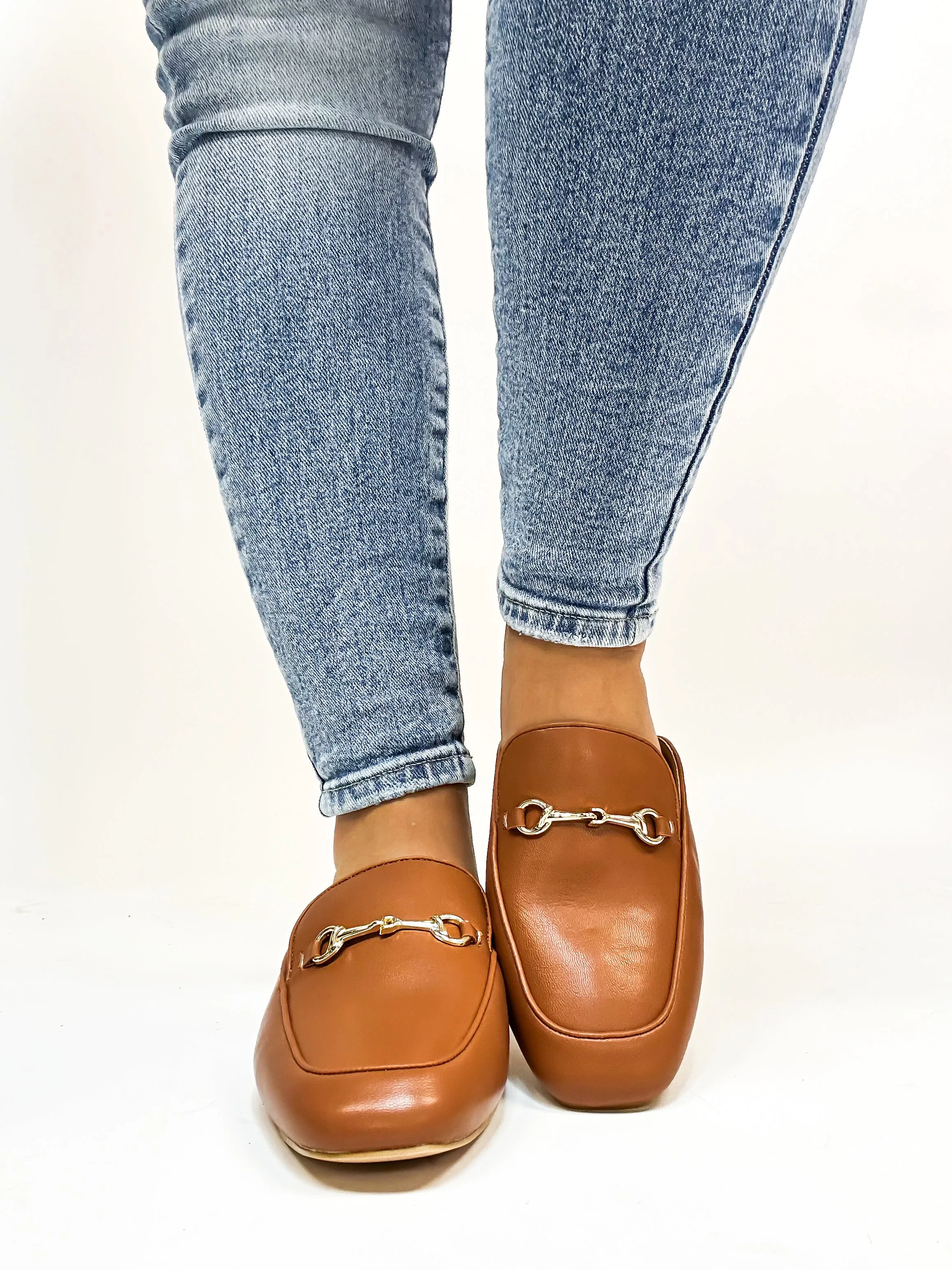 Corky's Cognac Charmer Mules FiNAL SALE