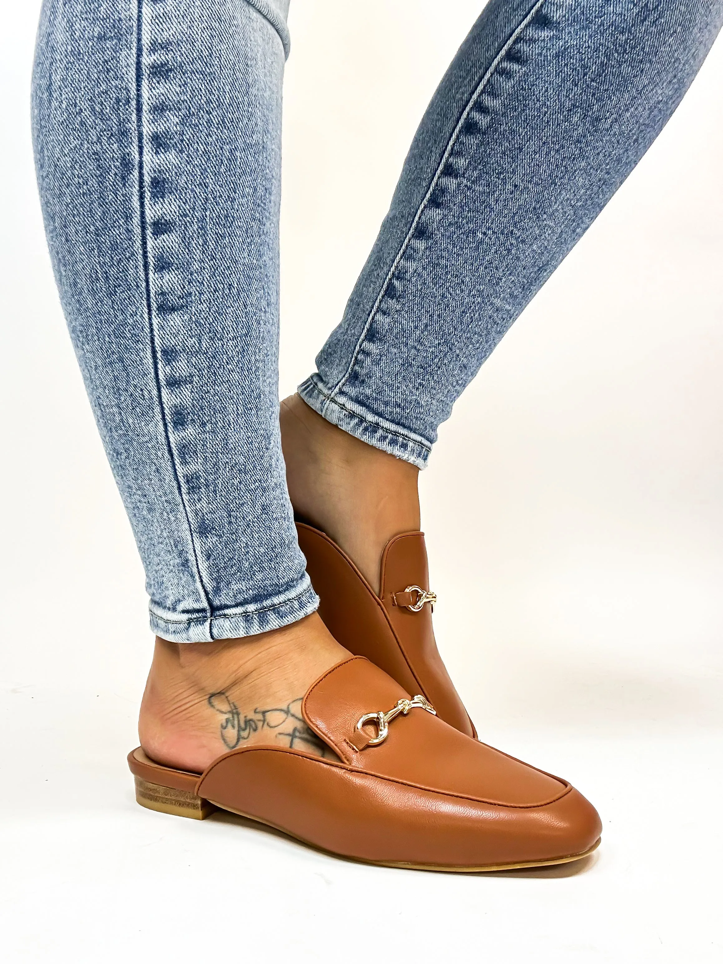 Corky's Cognac Charmer Mules FiNAL SALE