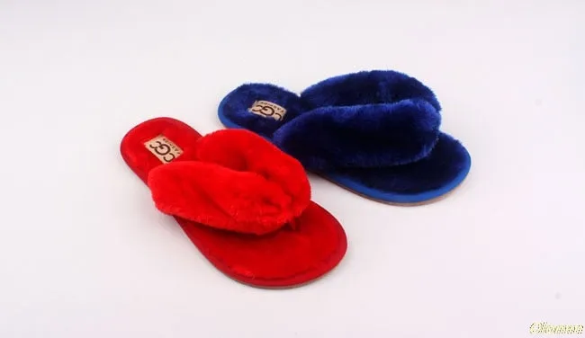 Cotton Plush Slippers Women Slippers