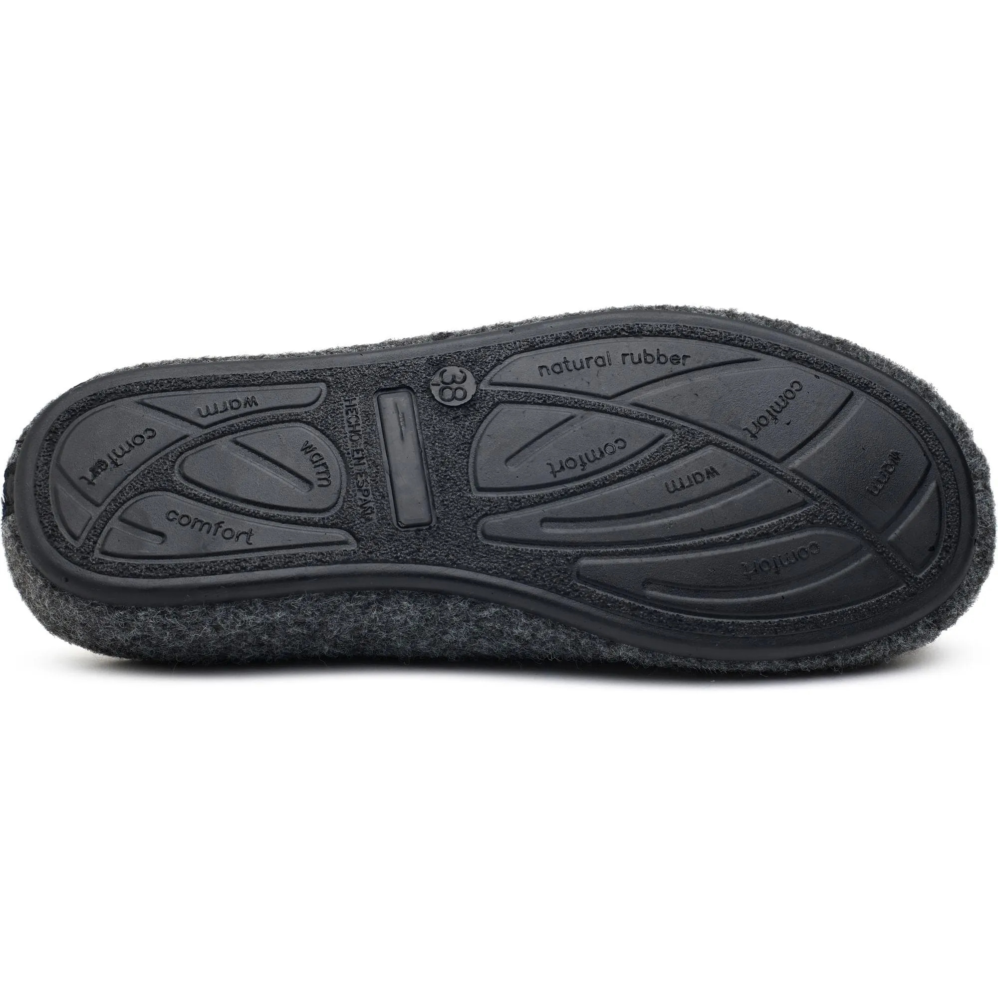 Date Women's Vegan Mule Slippers | Dark Grey