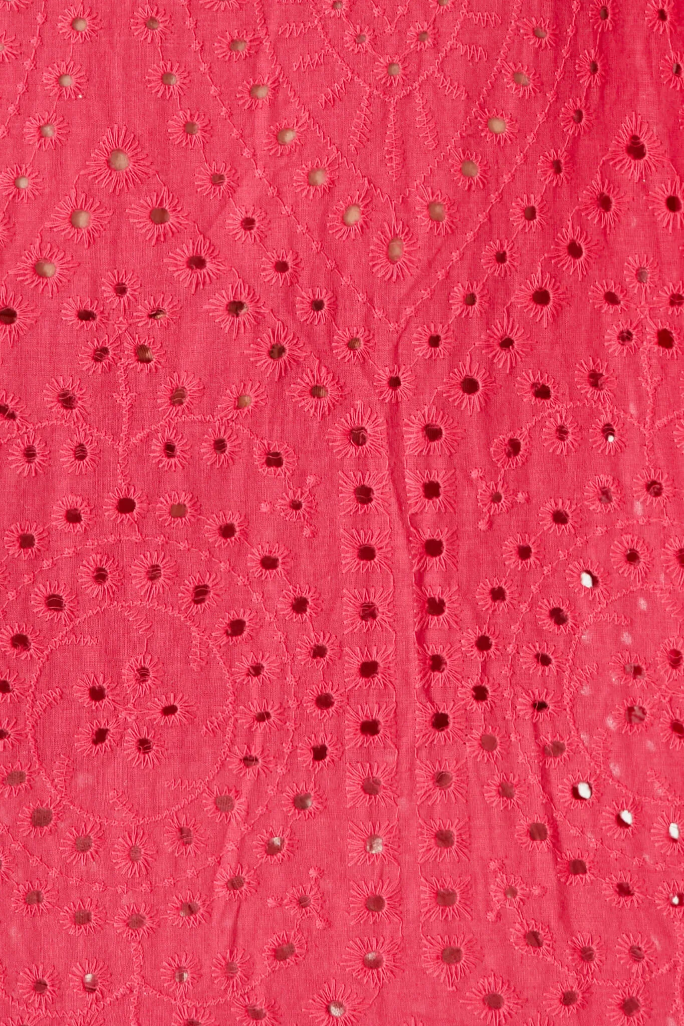 Delight Shirt In Pink Broderie Linen Blend