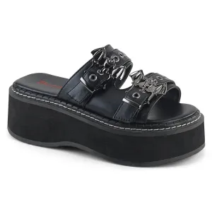 DemoniaCult Emily 100 Womens Sandals, Mules/Slip-Ons