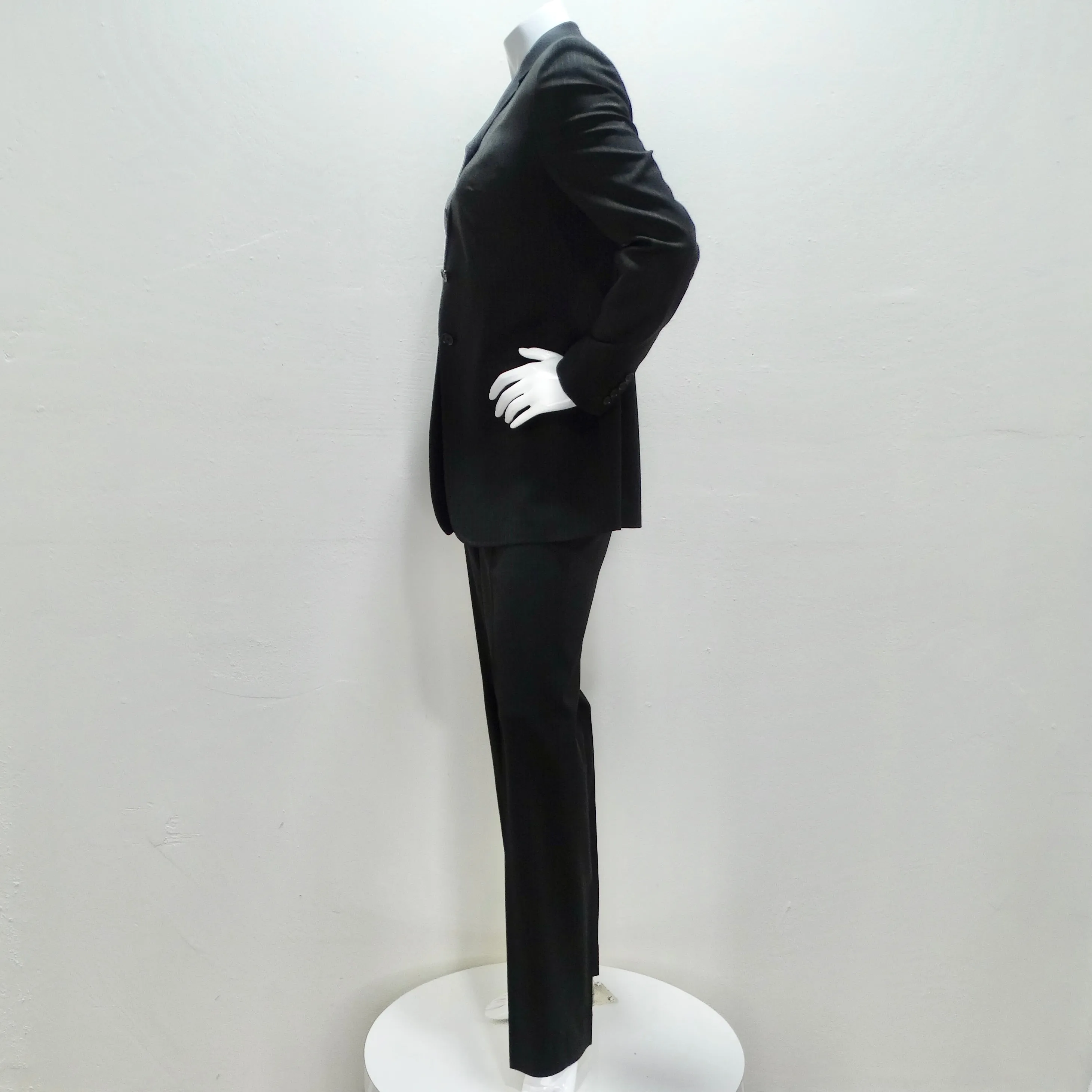 Dolce & Gabbana 90s Pinstripe Blazer Suit