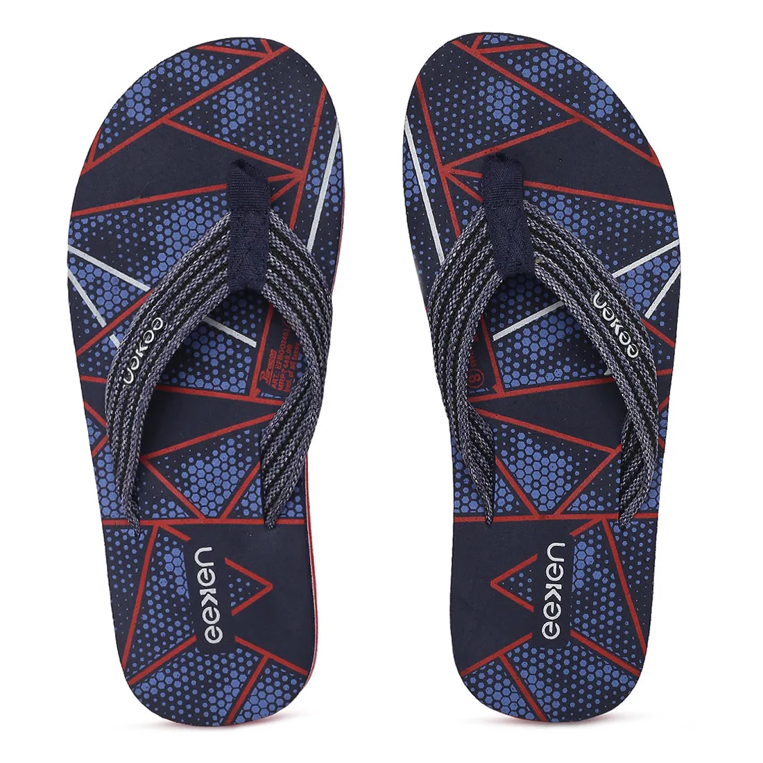 Eeken EFBGO2403S Navy Lightweight Washable Dailywear Durable Flip Flops For Men