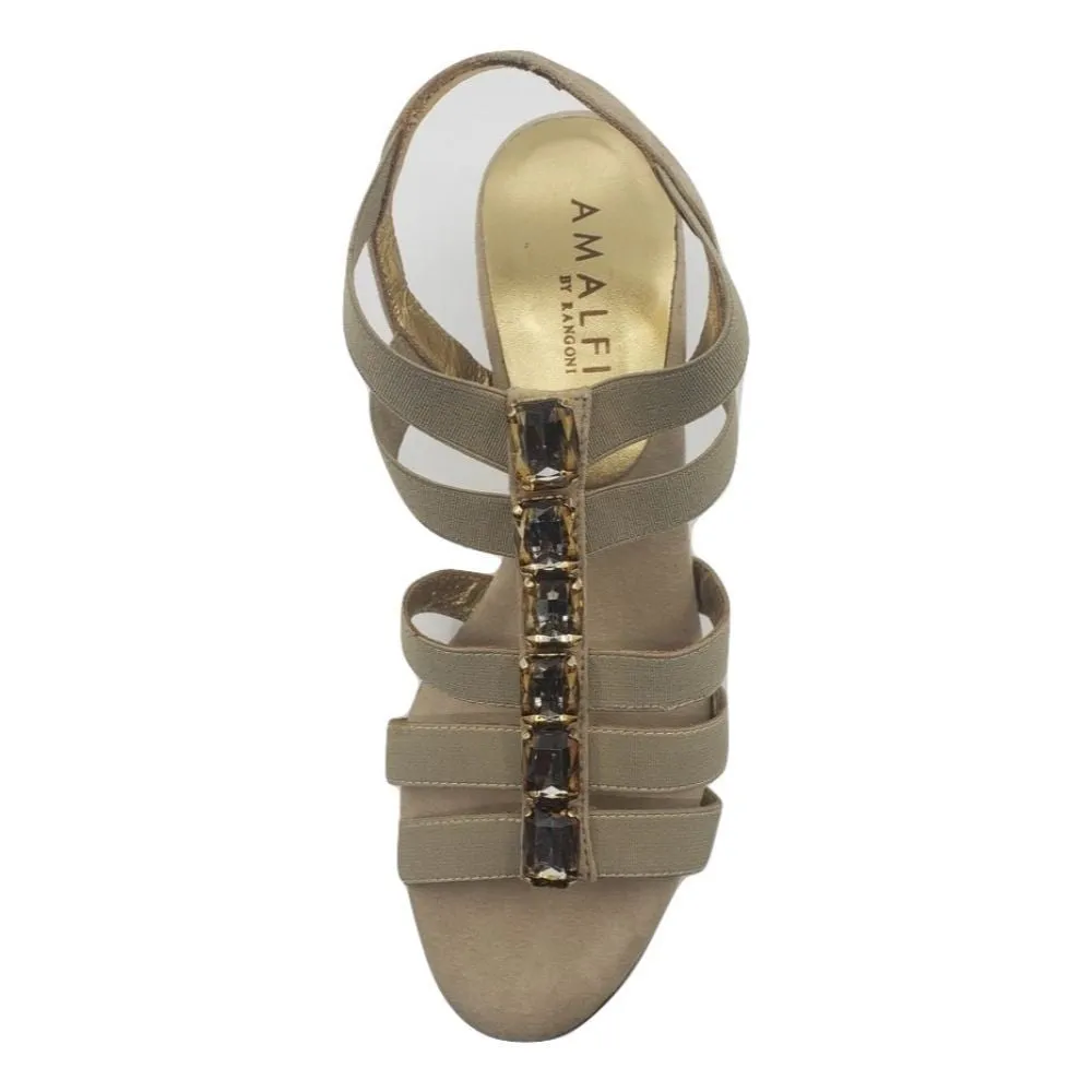 Enrica Tortora Suede Amalfi Sandals