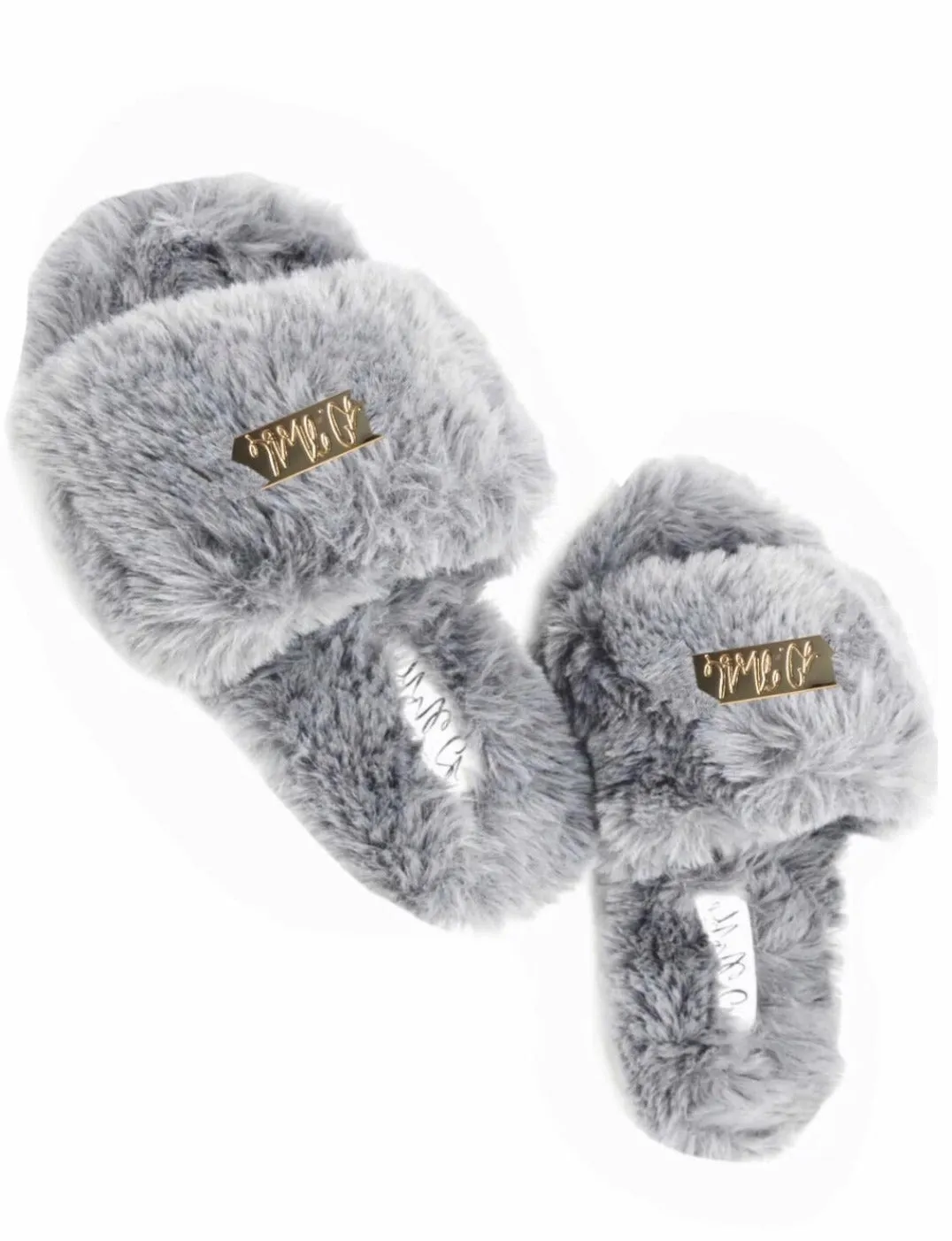 Faux-Fur Comfort Slippers