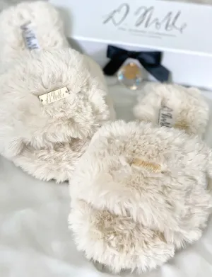 Faux-Fur Comfort Slippers