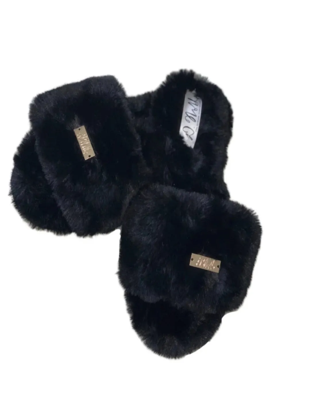 Faux-Fur Comfort Slippers