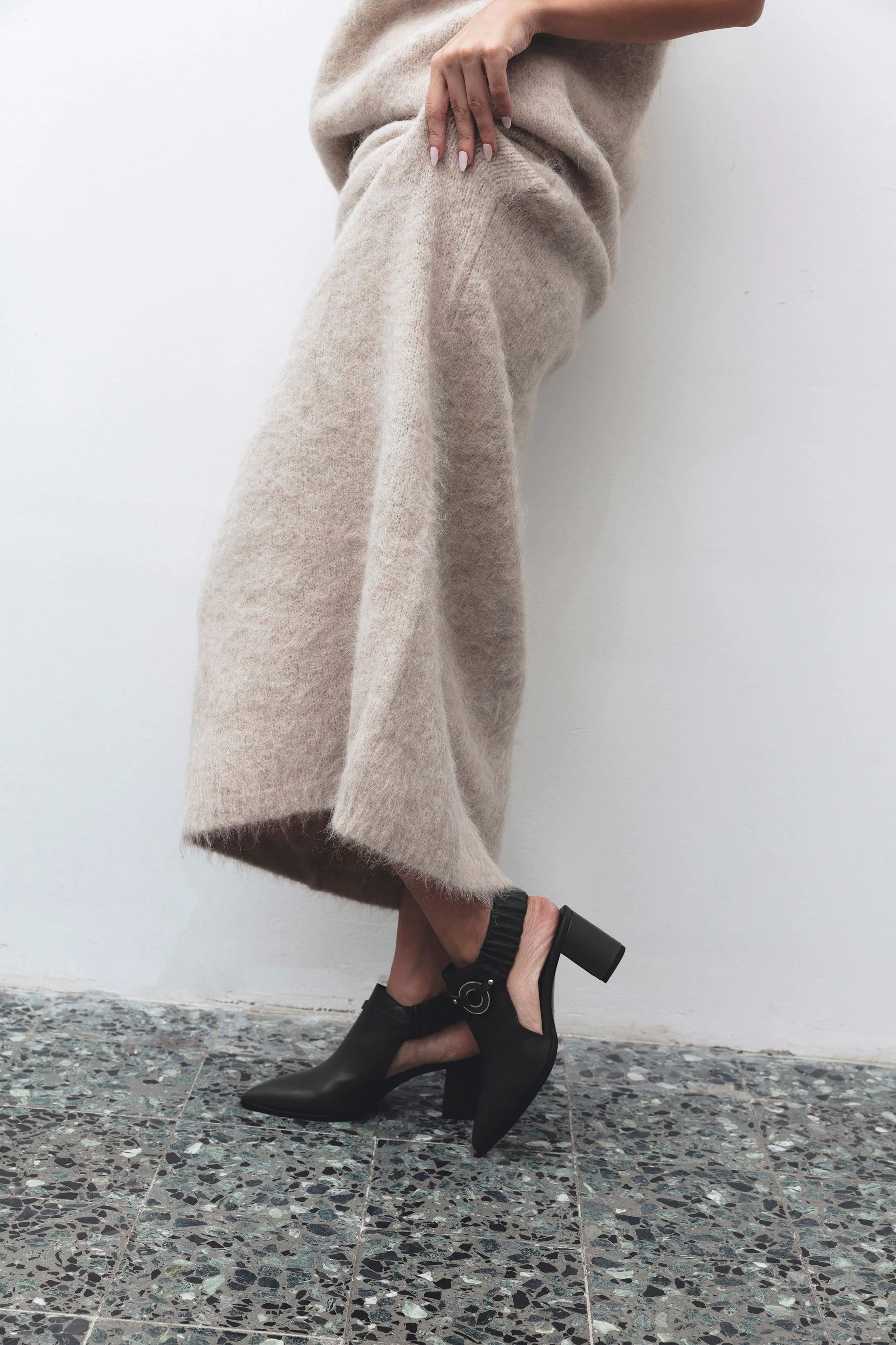 Fonda IV green heel