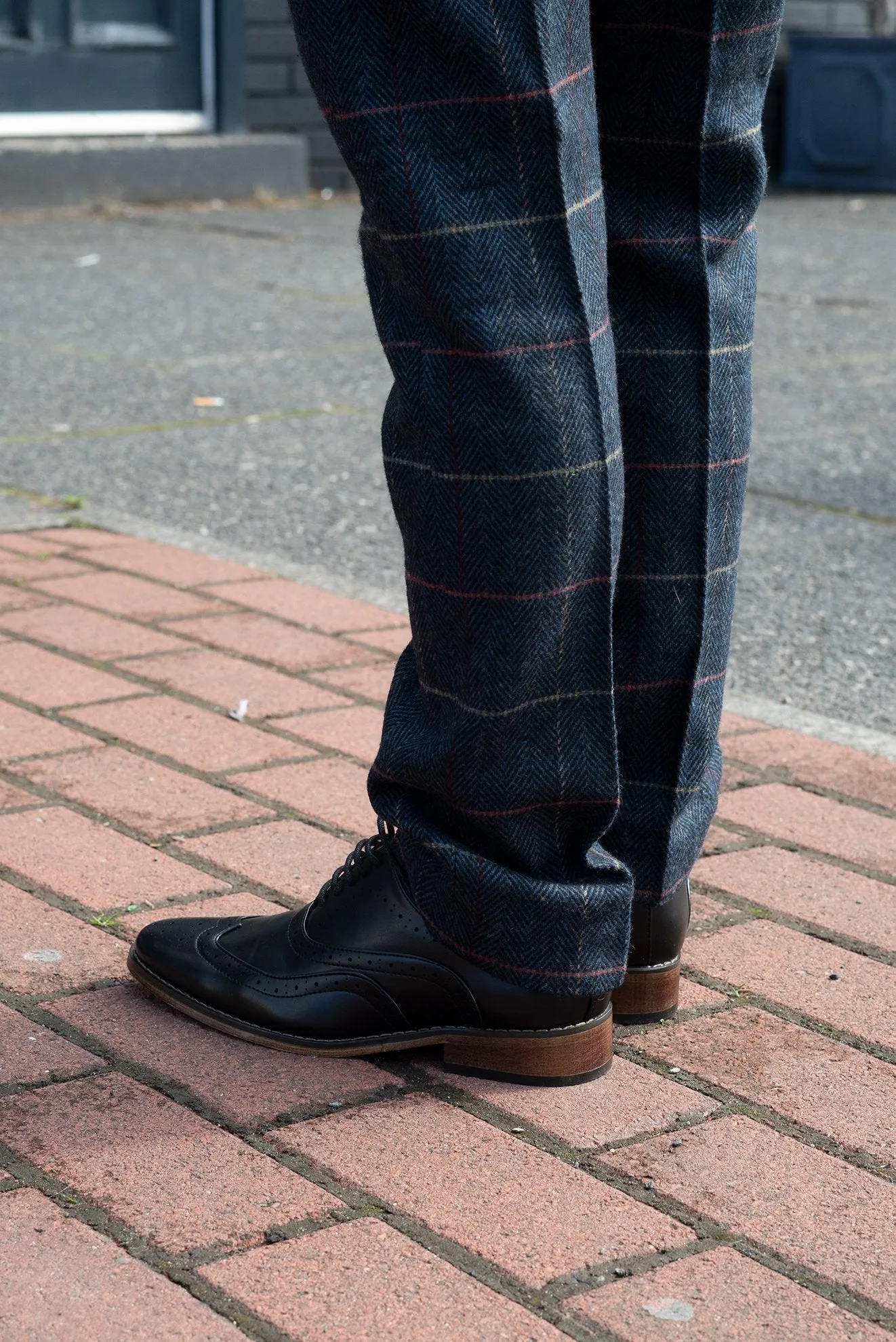 Goor Boys Black Brogues