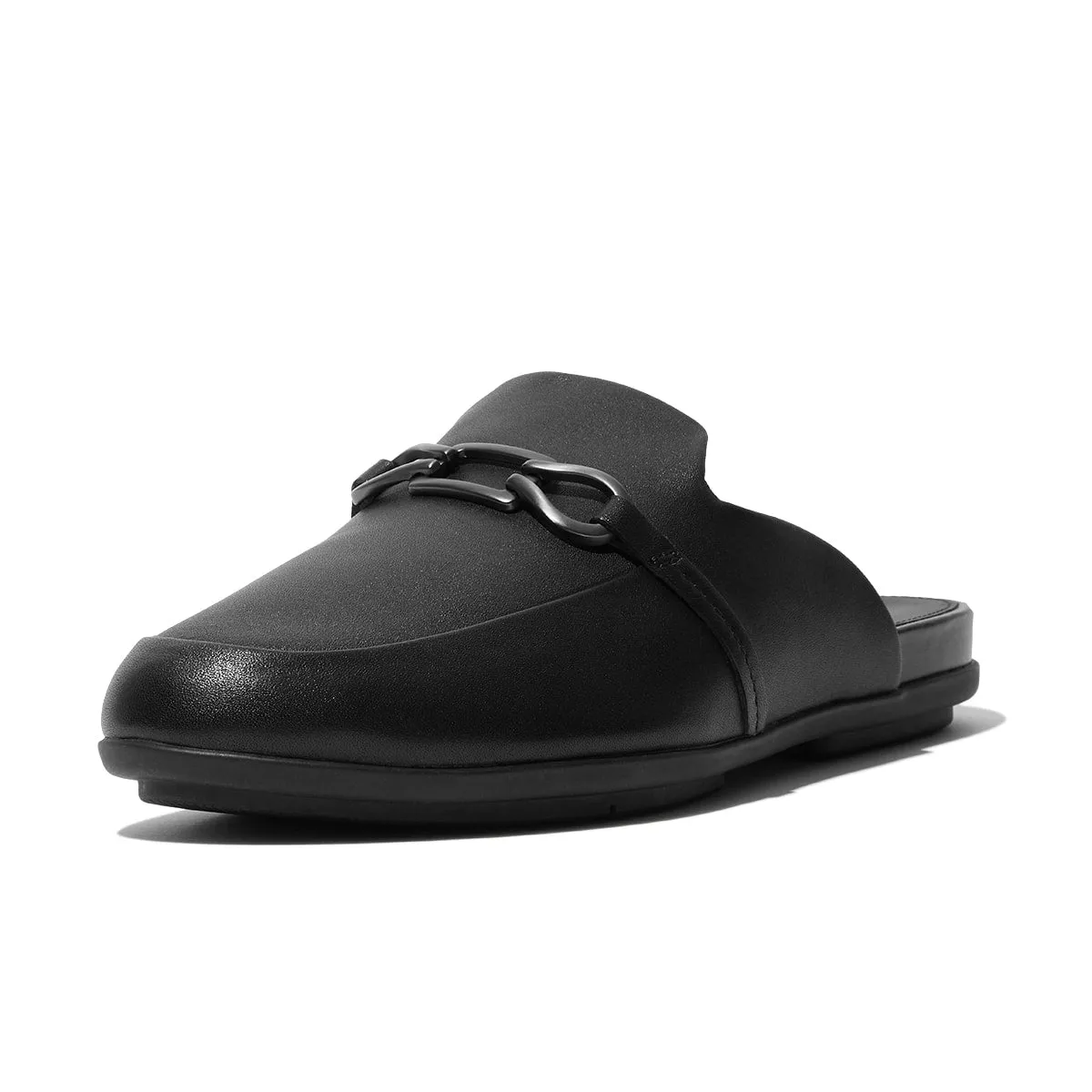 GRACIE Chain Leather Mules