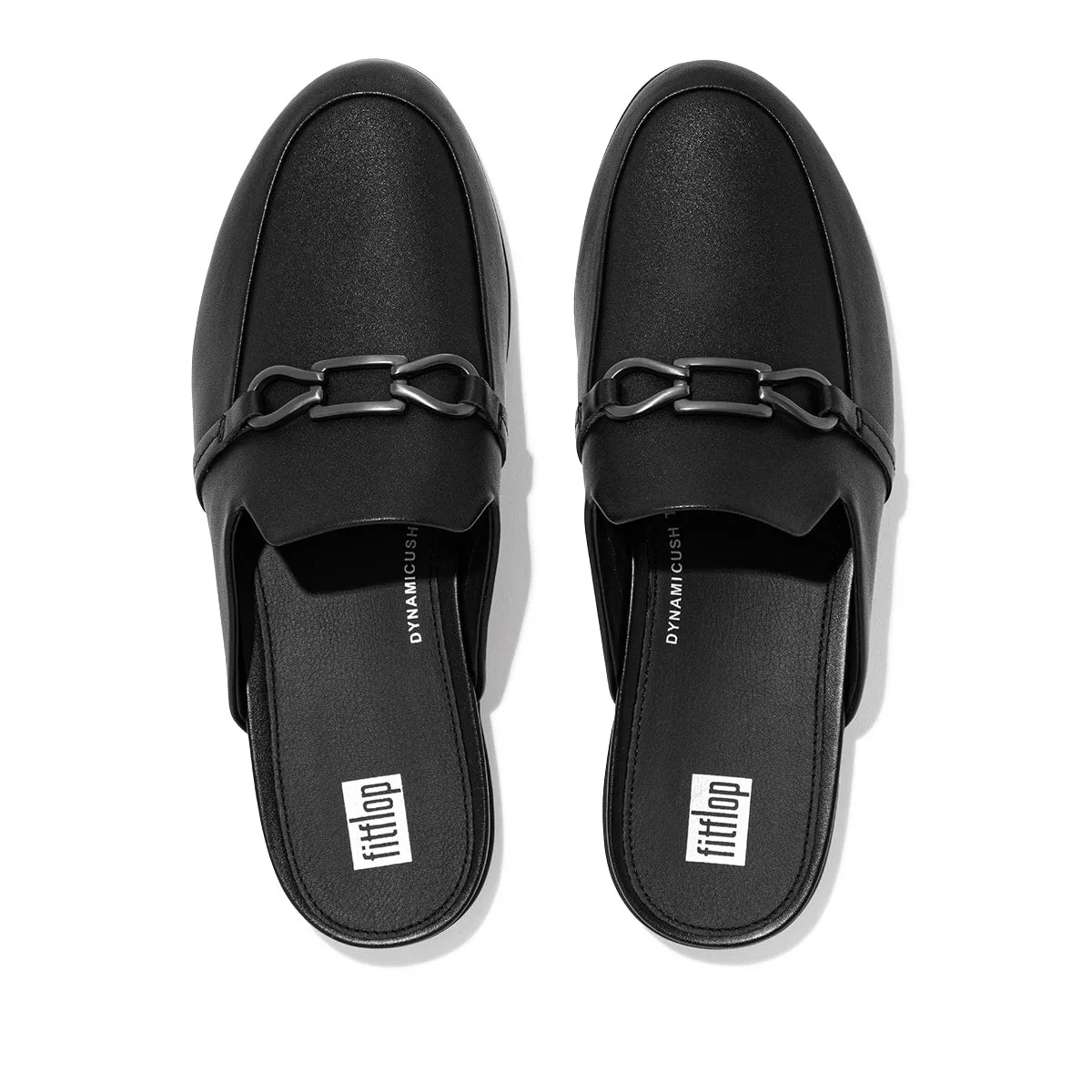 GRACIE Chain Leather Mules