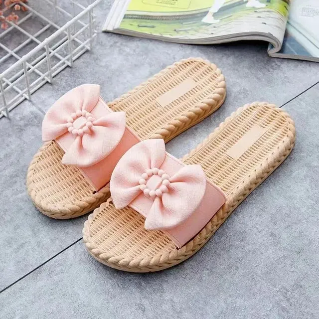 Isla™ - Cute Butterfly knot slippers