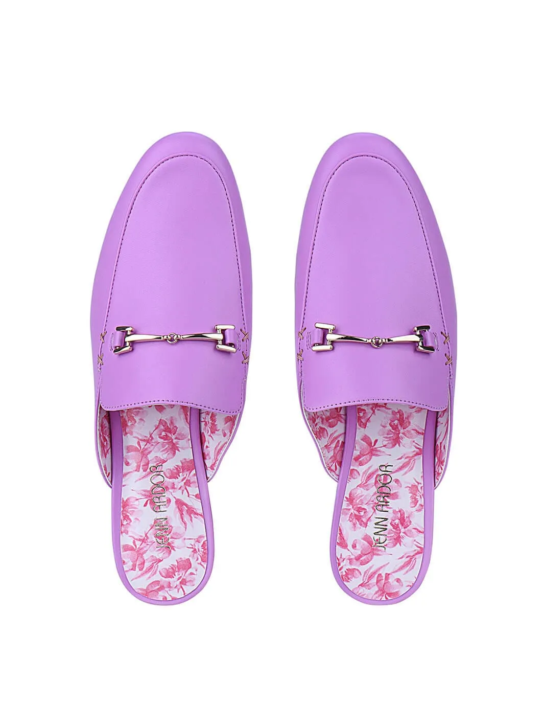 JENN ARDOR Women Smooth Artificial Leather Flat Mules