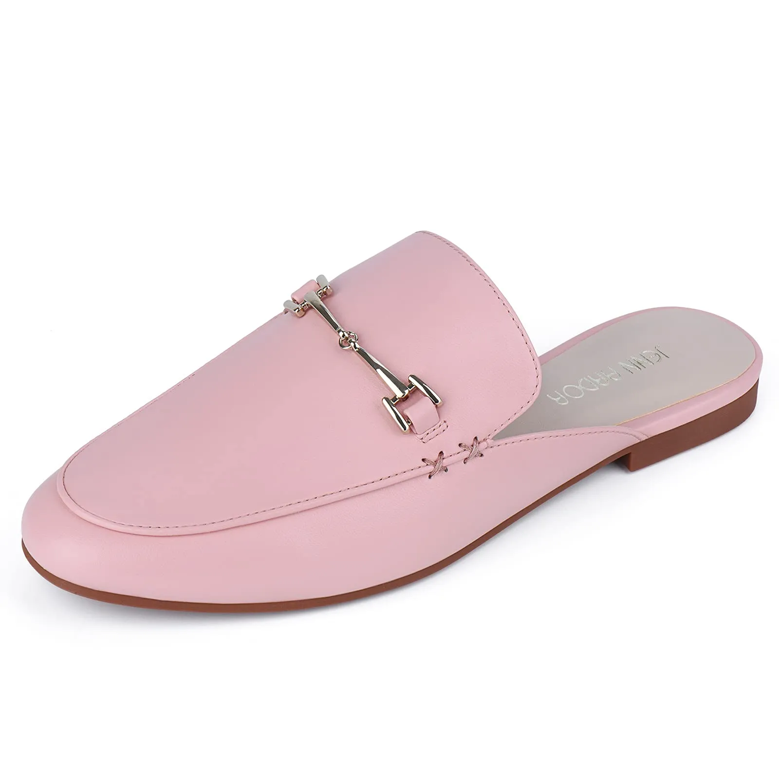 JENN ARDOR Women Smooth Artificial Leather Flat Mules