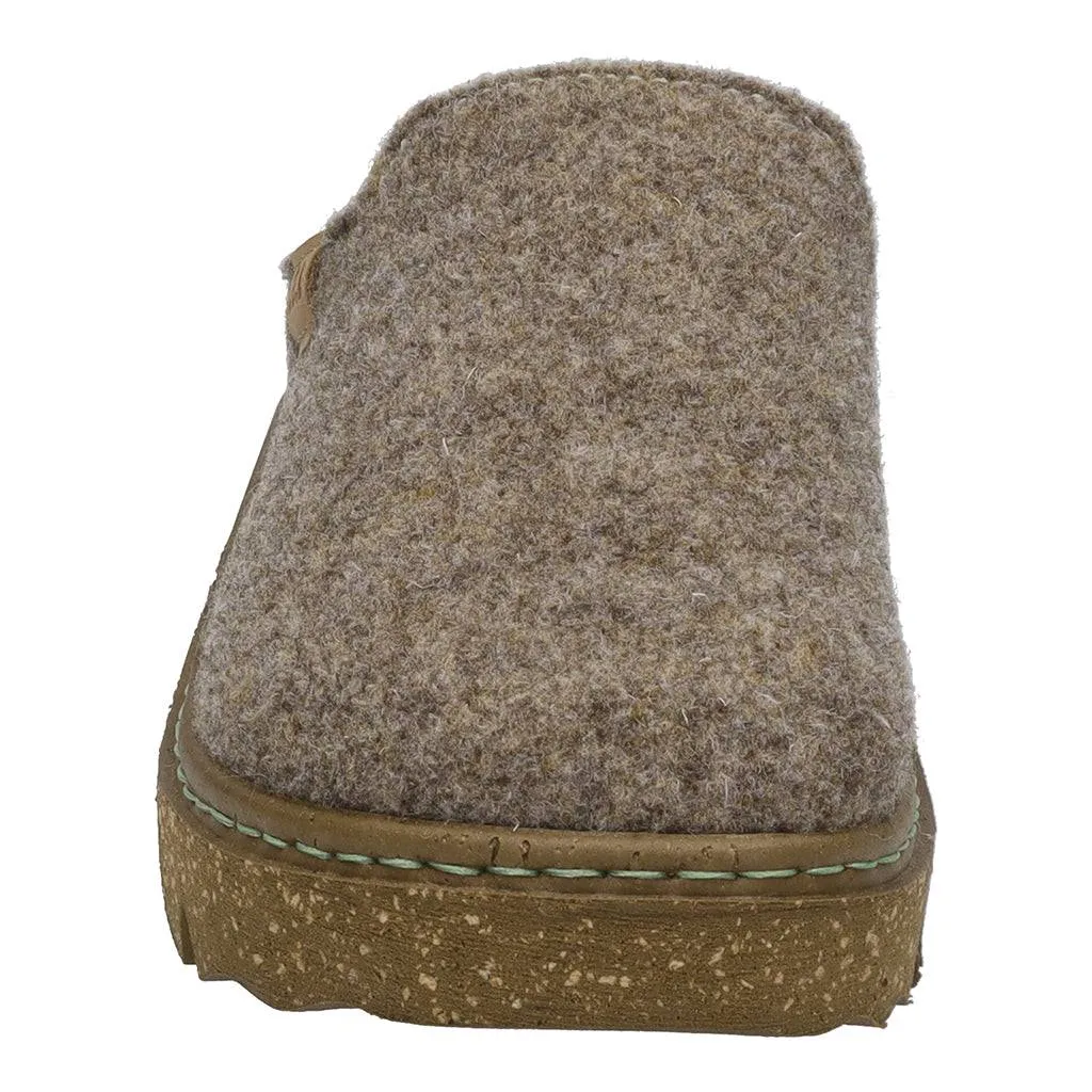 Josef Seibel Carmaux 01 Ladies Brown Slip In Textile Slippers