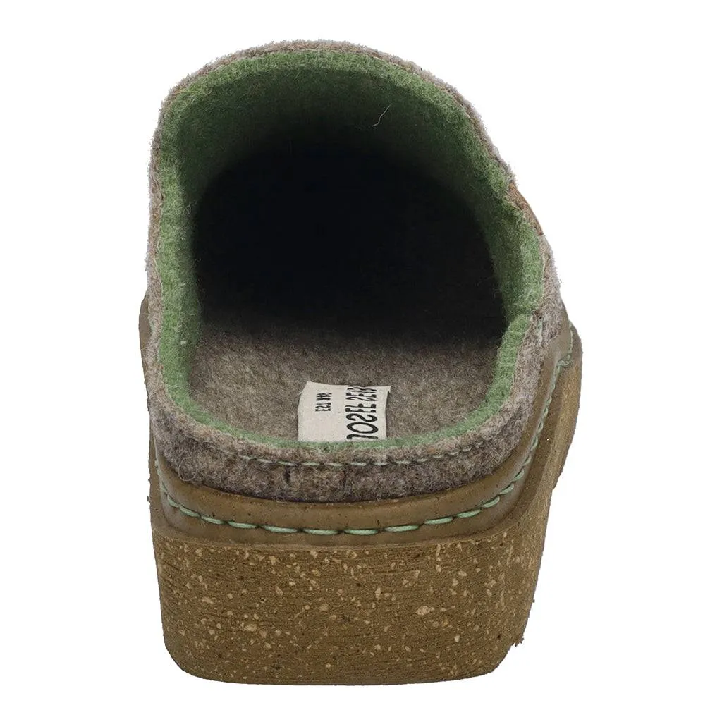 Josef Seibel Carmaux 01 Ladies Brown Slip In Textile Slippers