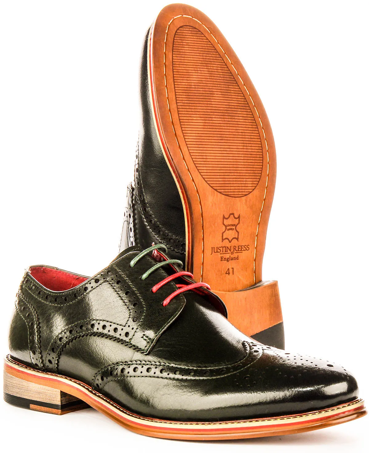 Justinreess England Dover In Green For Men