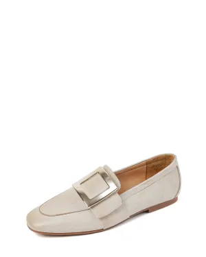 Lawa - Buckled Leather Loafers