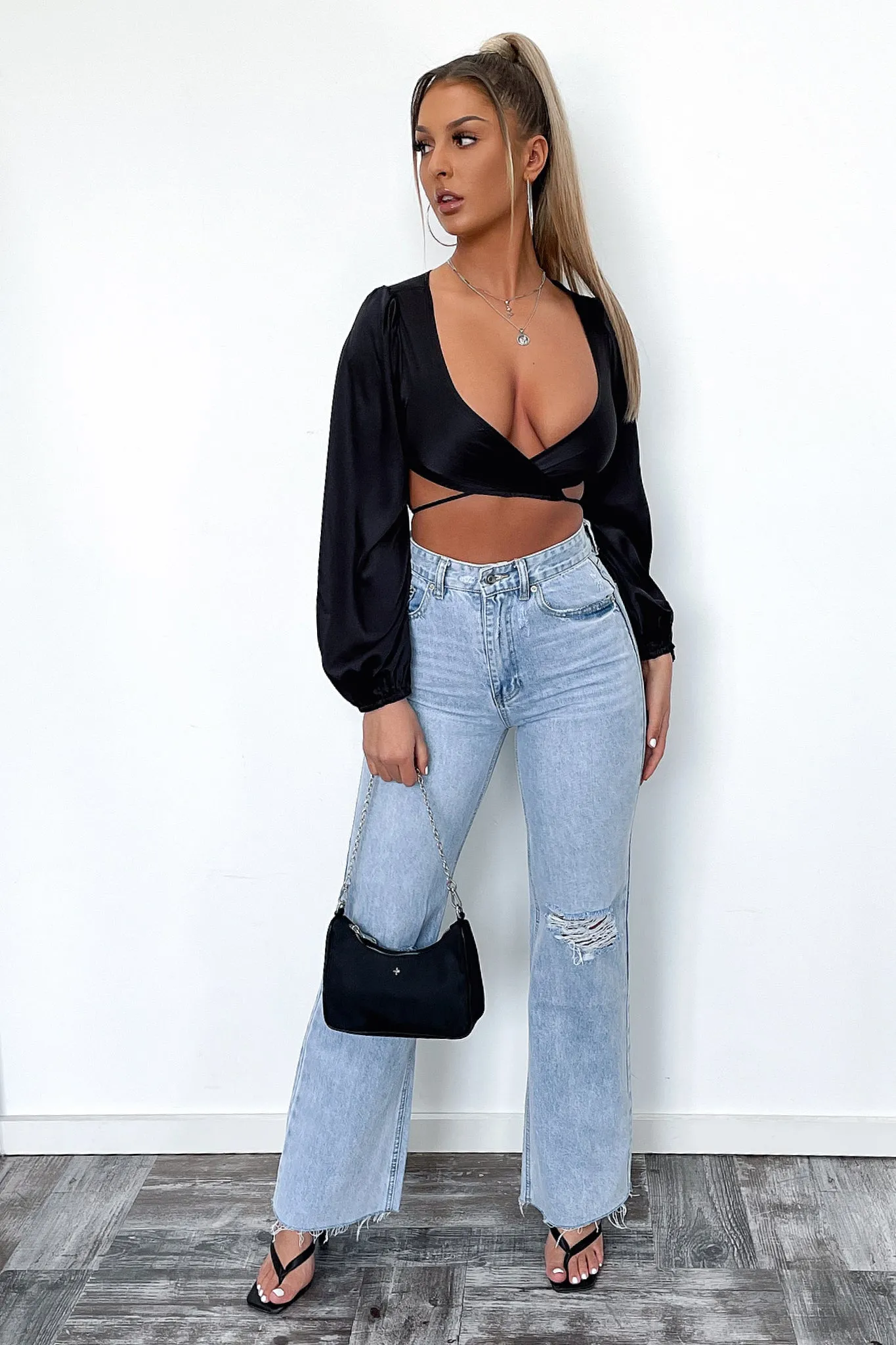 Logan Crop - Black