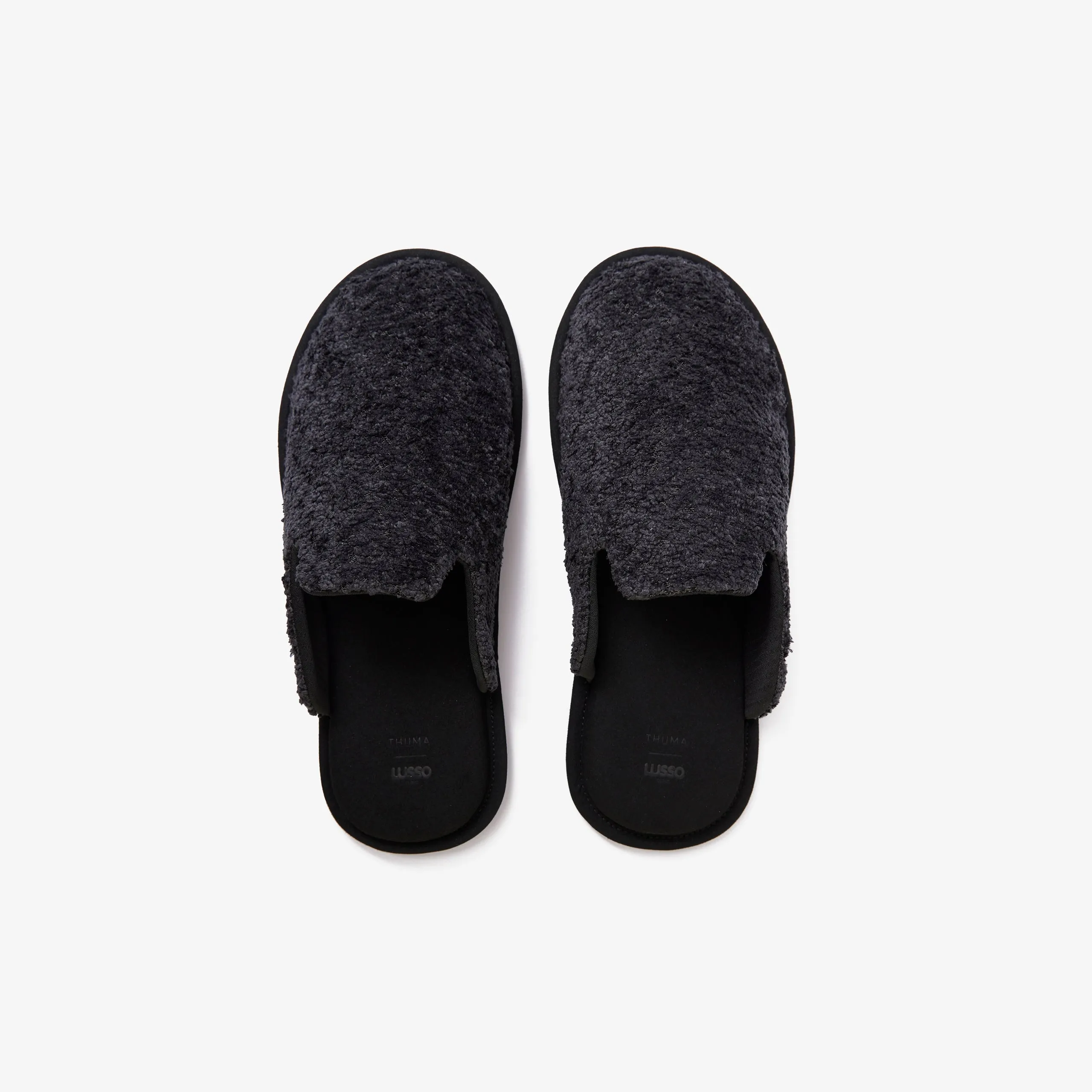 Lusso Cloud x Thuma Draper Graphite House Shoe