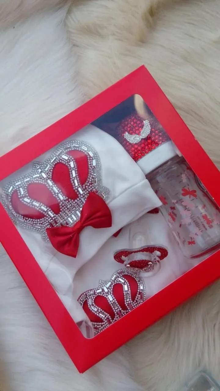 Luxurious Bling Shoes and Headpiece Set - Chic Dark Blue