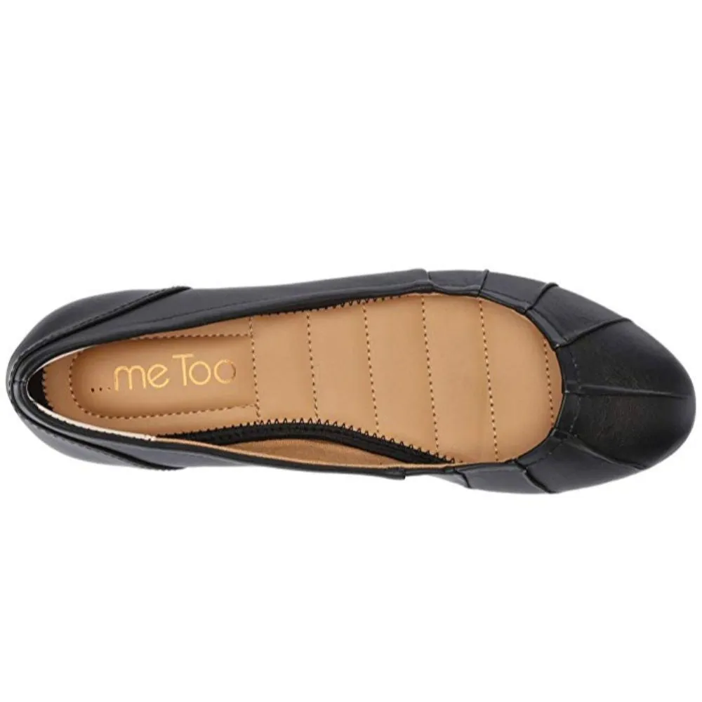 Marcie Black Me Too Wedge Flat I-1-112433