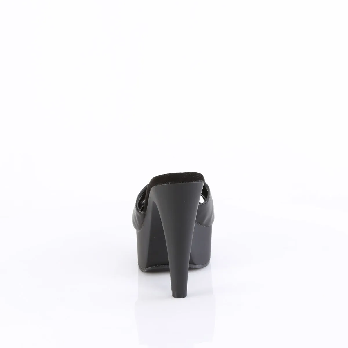 MARTINI-501 Fabulicious 5" Martini Black Faux Leather Sexy Shoes (High Heels)