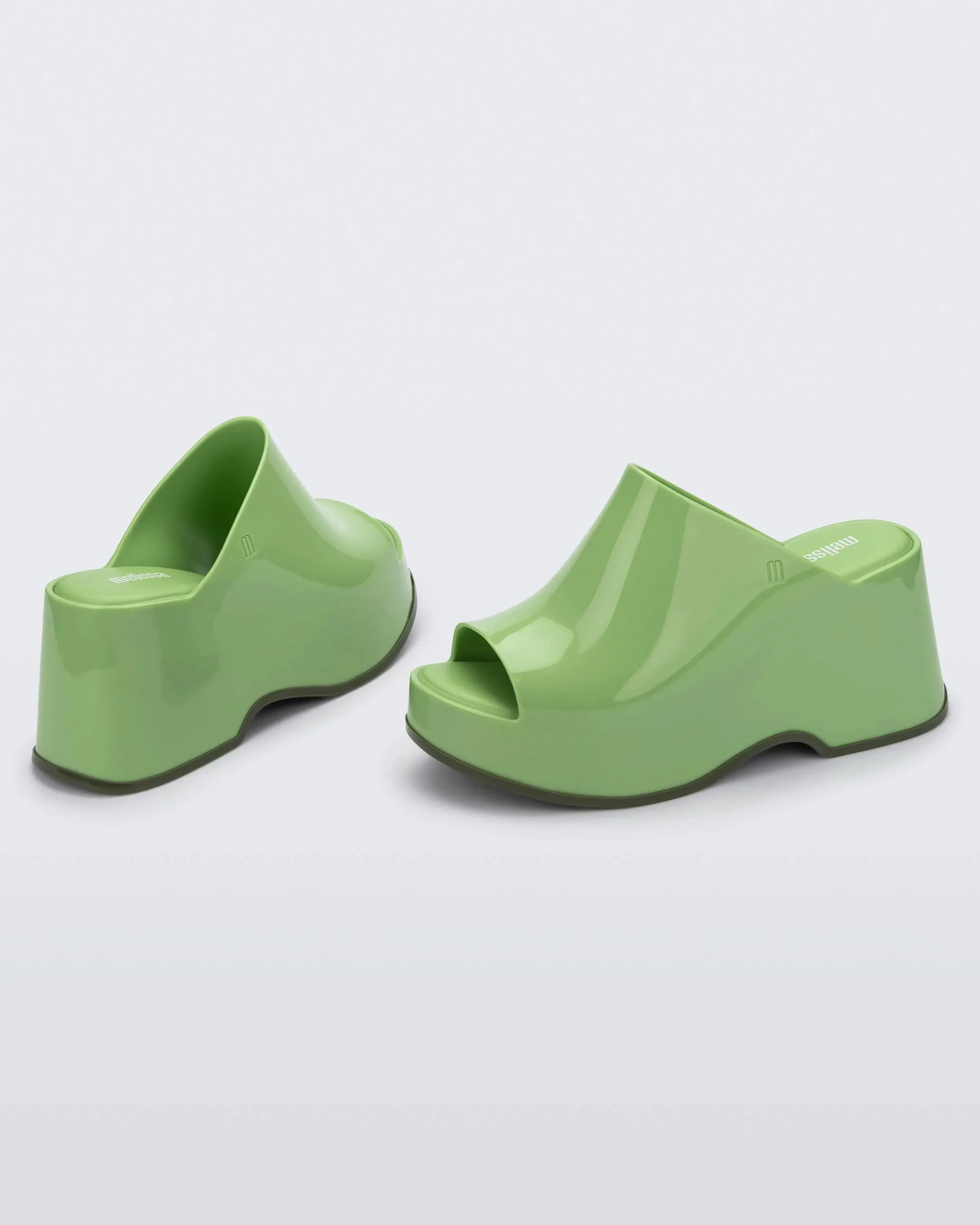Melissa Patty Mules Light Green
