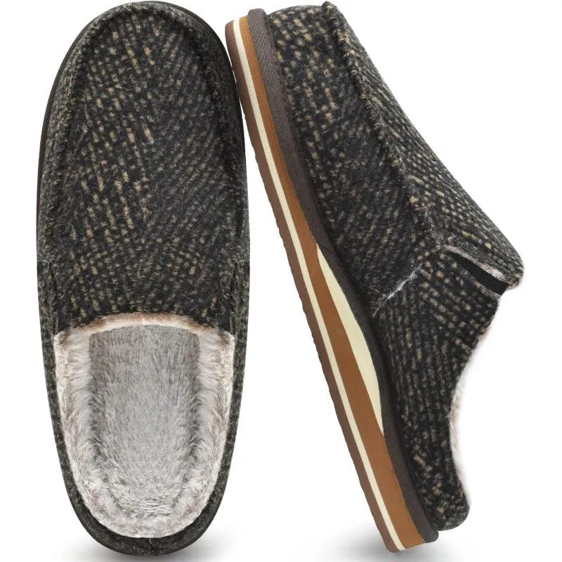Memory Foam Clog Slippers – Arch Support and Soft Sole