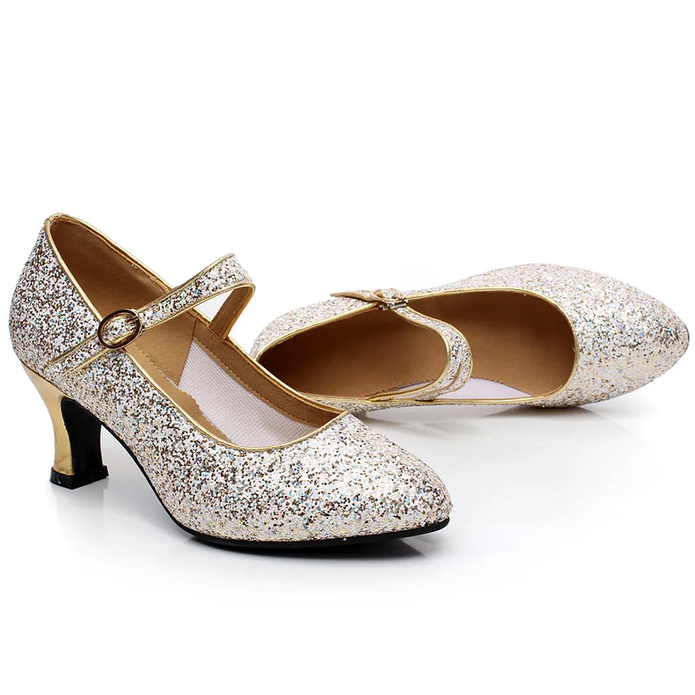 Mid Heel Party Character Dance Shoes for Women