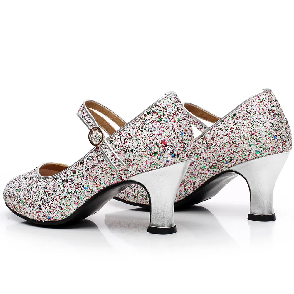 Mid Heel Party Character Dance Shoes for Women