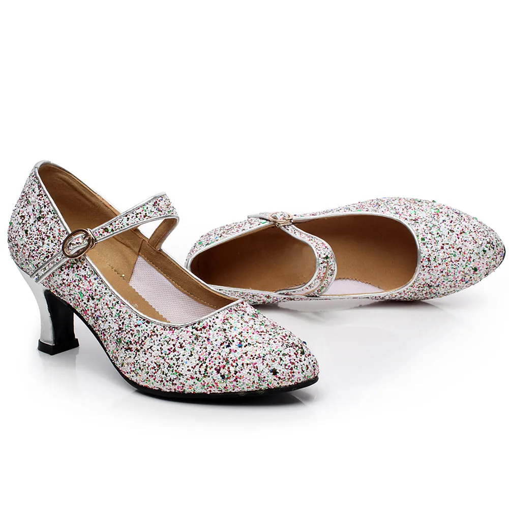 Mid Heel Party Character Dance Shoes for Women