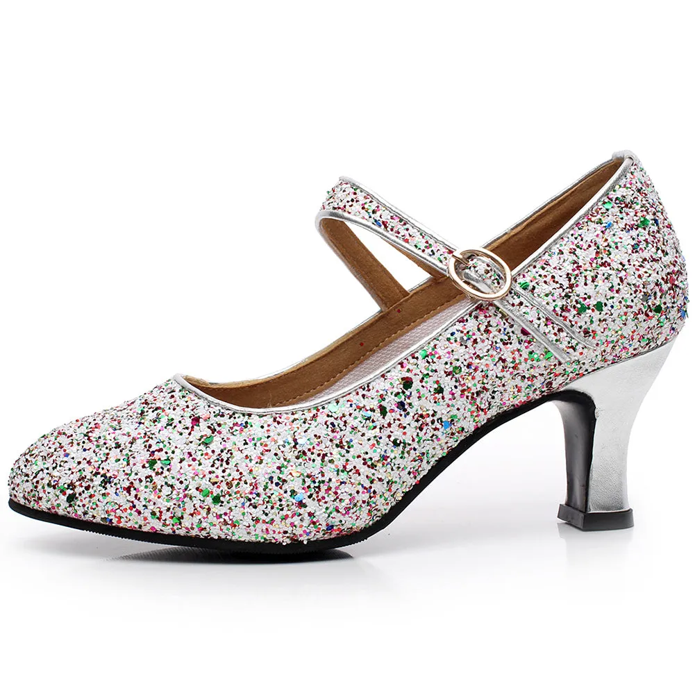 Mid Heel Party Character Dance Shoes for Women