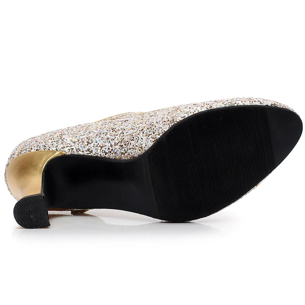 Mid Heel Party Character Dance Shoes for Women